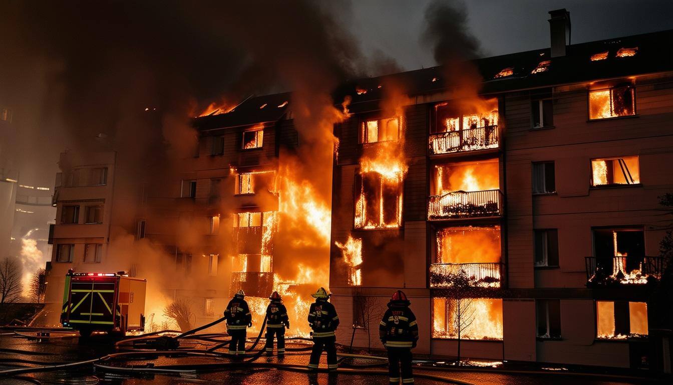 sinistre incendie appartement